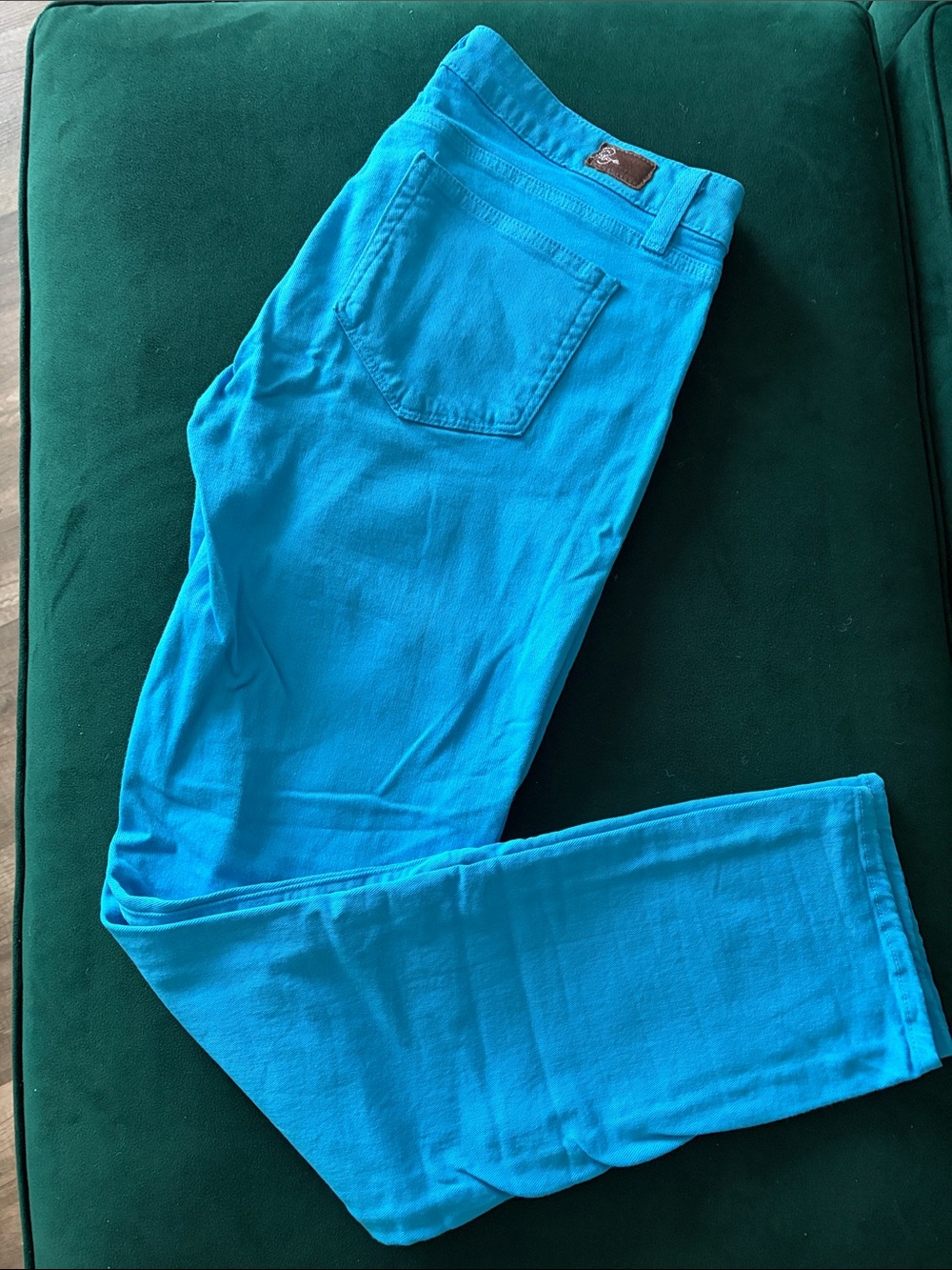 Paige Women’s Slim Jeans in Turquoise
